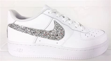 nike air force mit glitzer|nike air force 1 glitter swoosh.